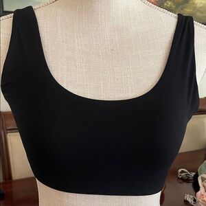 Everlane Black Scoop Neck Crop Top